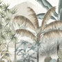 ColorizedPLA Mountain Palm Dawn Curtains