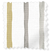 ColorizedSwatch Suki Stripe Gold Curtains sample image 6502