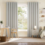 Colorized Suki Stripe Dove Curtains