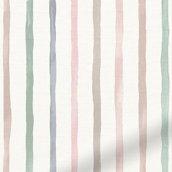 ColorizedPLA Suki Stripe Blossom Curtains