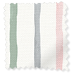ColorizedSwatch Suki Stripe Blossom Curtains sample image