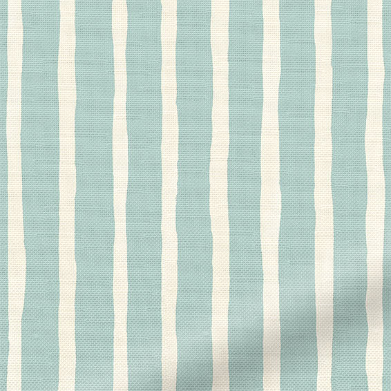 ColorizedPLA Suki Stripe Duck Egg Curtains