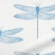 ColorizedPLA Demoiselle Dragonfly Cornflower  Curtains