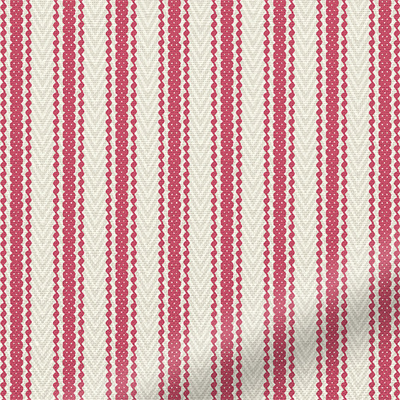 ColorizedPLA Chester Stripe Berry Curtains