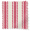 ColorizedSwatch Chester Stripe Berry Curtains sample image