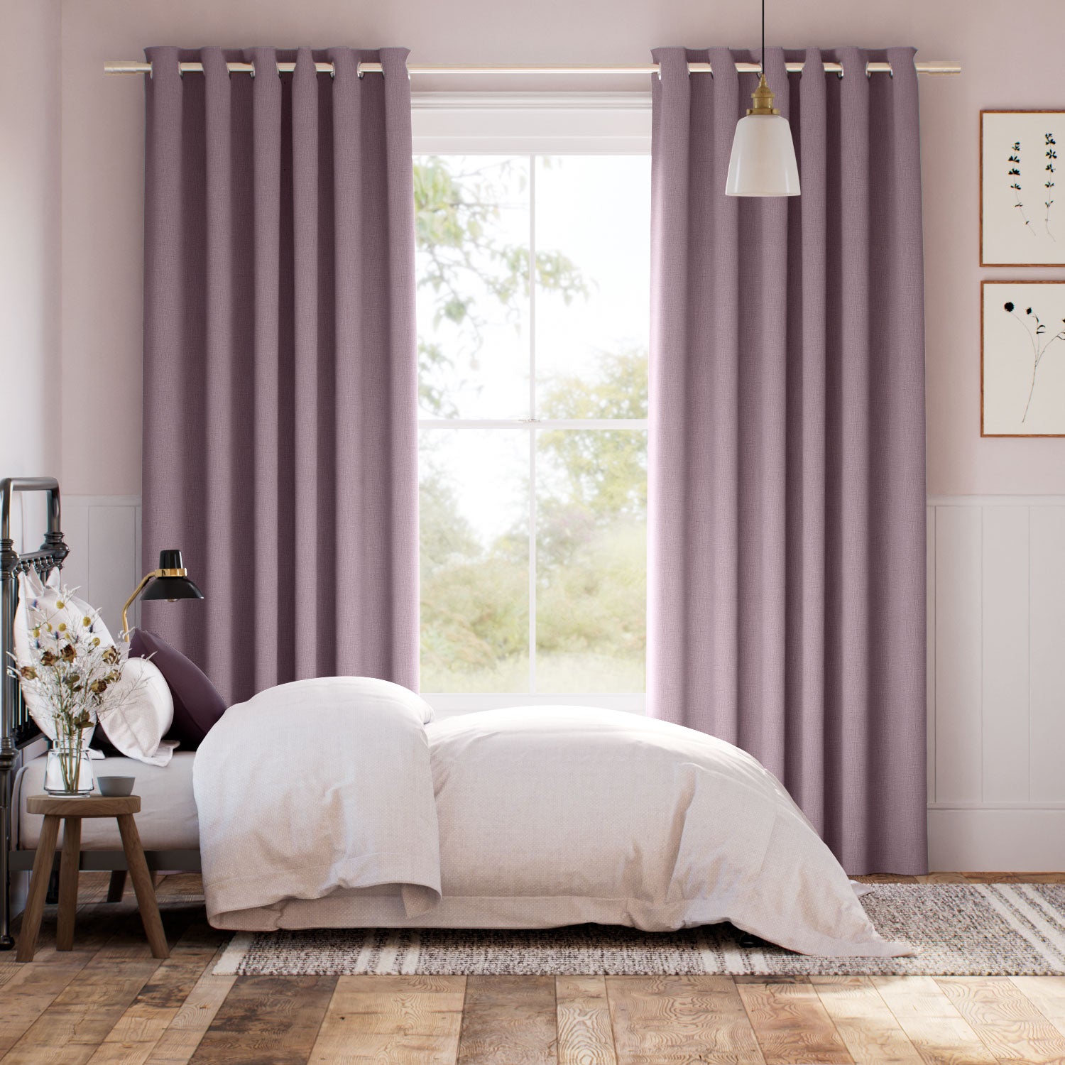 Colorized Columbia Lavender Curtains 6520
