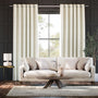 Colorized Eco-Friendly Riley Natural White Curtains 6532