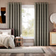 Colorized Eco-Friendly Riley Tuscan Brown Curtains
