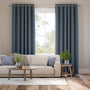 Colorized Isabella Dusky Blue Curtains 6553