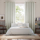 Colorized Empire Trellis Rain Mist Curtains 6563