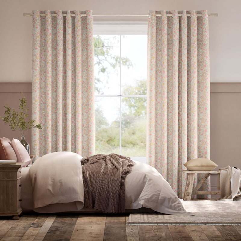 Colorized Wharfedale Apricot Curtains