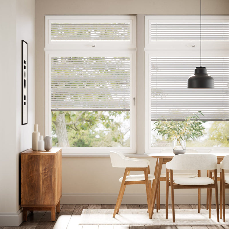 Colorized PerfectFIT Silver Venetian Blind