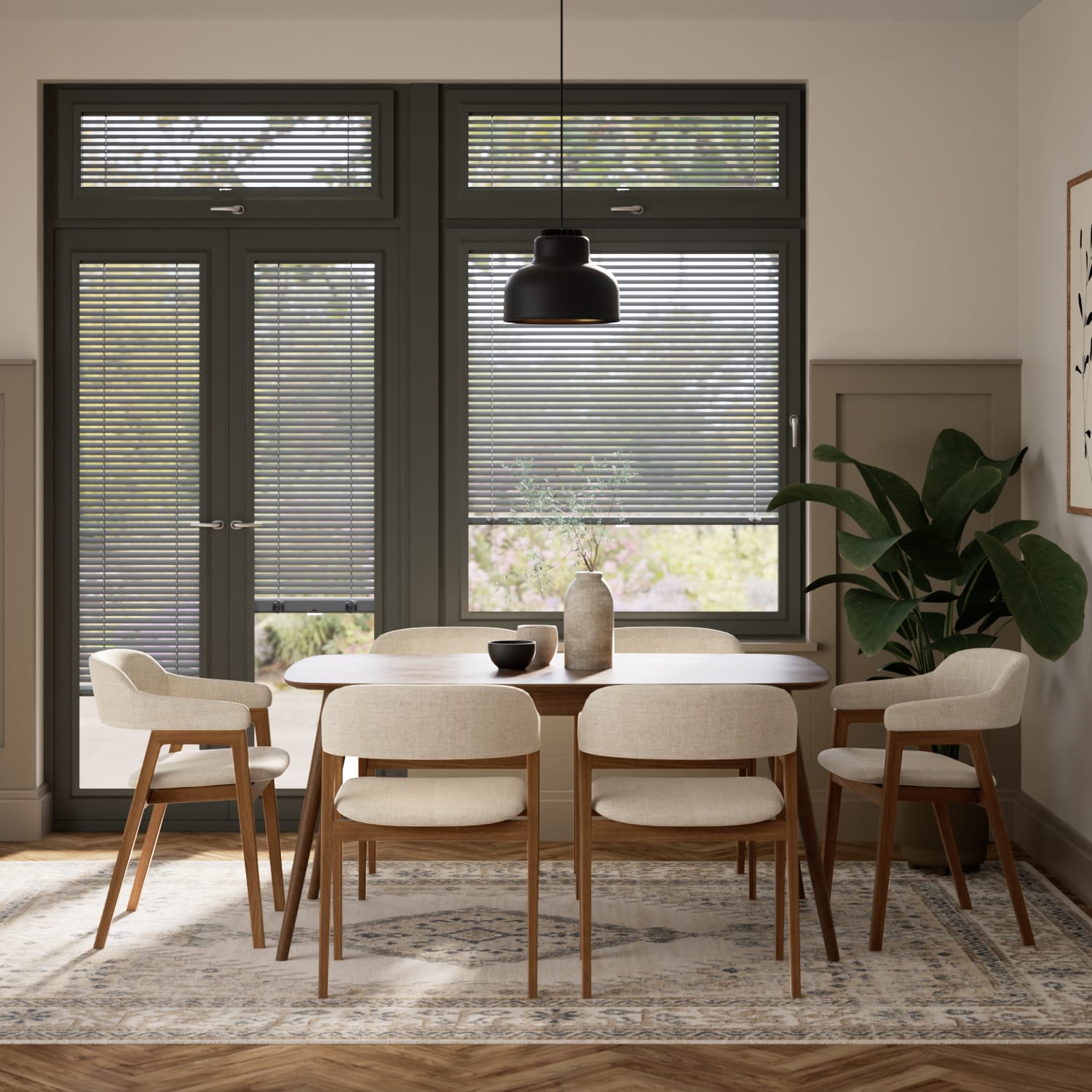 Colorized PerfectFIT Mid Grey Venetian Blind 7882