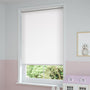 ColorizedZoom Capital Blackout Bright White Roller Blind 7948