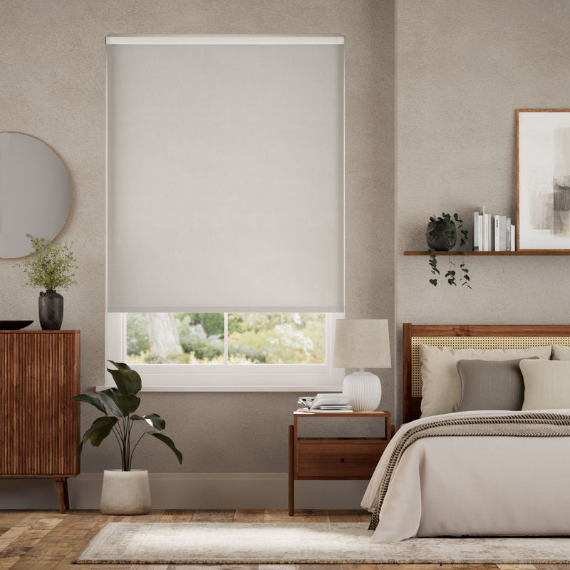 Colorized Capital Blackout Pearl Grey Roller Blind