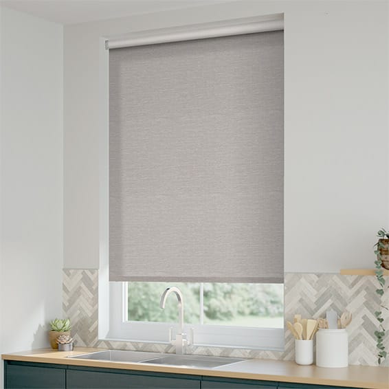 ColorizedZoom Choices Harrow Mid Grey Roller Blind 7989