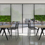 Colorized Contract Oculus Modern Grey Roller Blind 8032