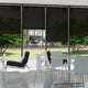 ColorizedZoom Contract Oculus True Black Roller Blind 8036