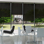 ColorizedZoom Contract Oculus True Black Roller Blind 8036