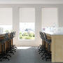 Colorized Contract Oculus Linen Roller Blind 8030