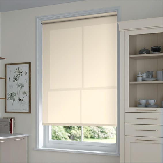ColorizedZoom Eco-Friendly Dimout Sandstone Roller Blind 8043