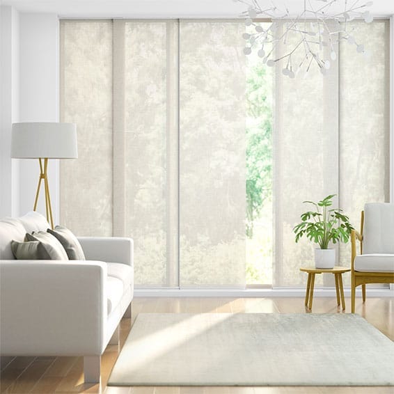 Colorized Oculus Linen Panel Blind