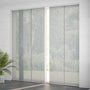 ColorizedZoom Oculus Modern Grey Panel Blind 8051