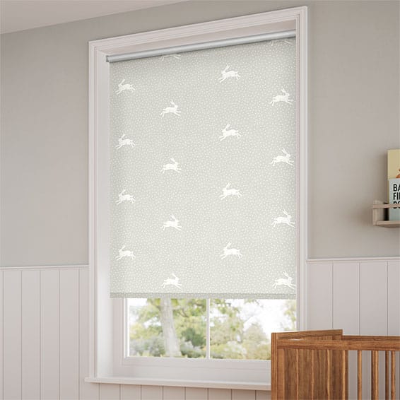 ColorizedZoom Warren Dove Grey Roller Blind