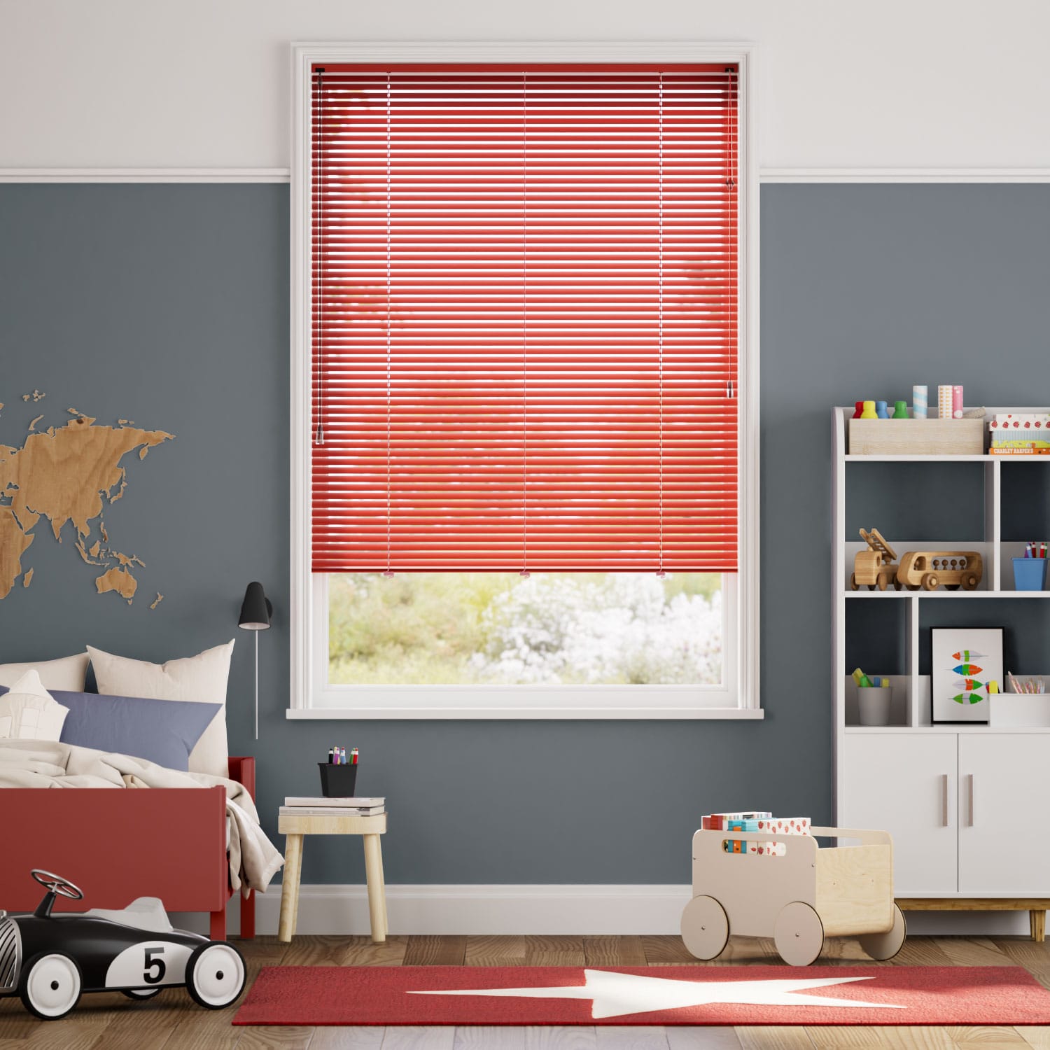 Colorized Elements Spanish Rose Venetian Blind - 25mm Slat 8166