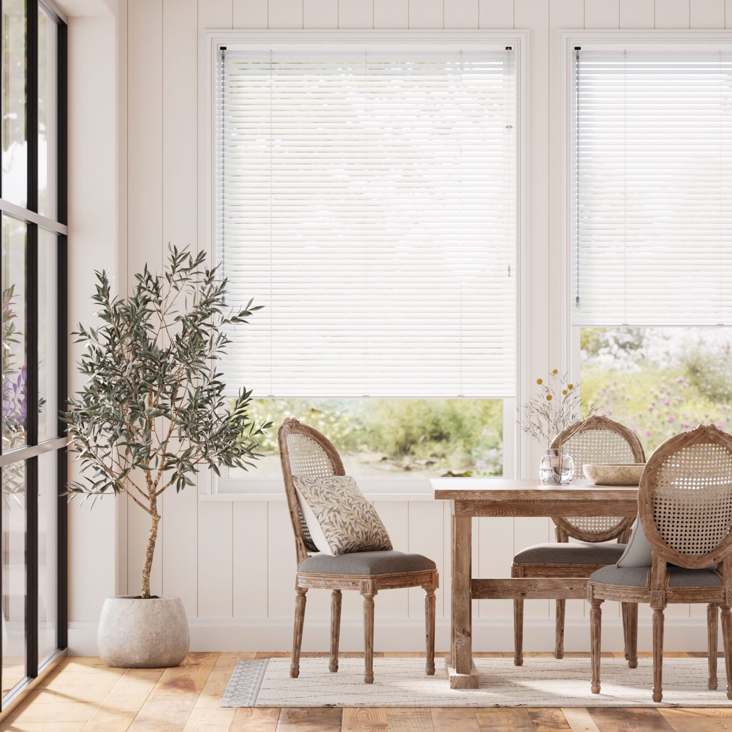 Colorized Spirit Chiffon Venetian Blind - 25mm Slat 8186
