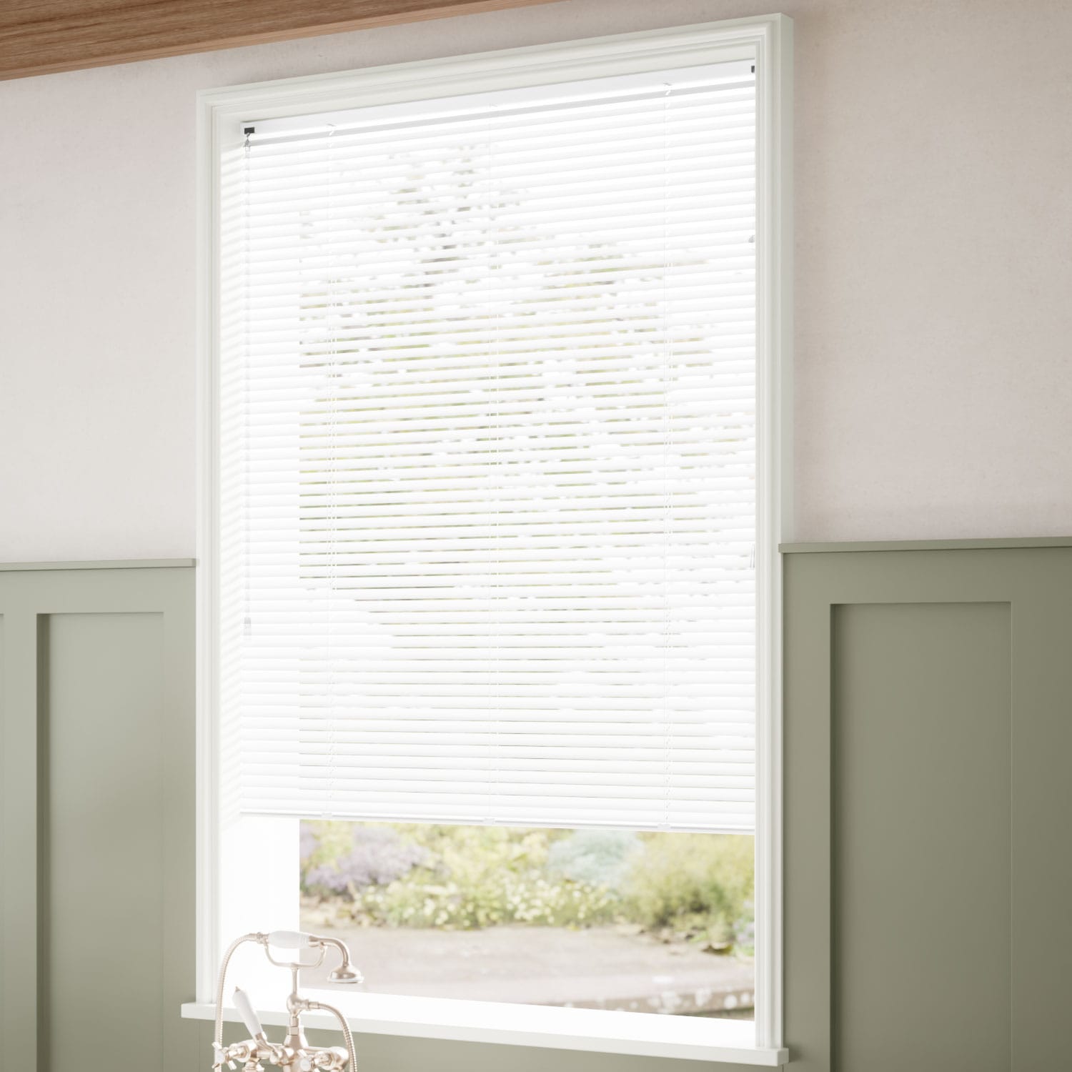 ColorizedZoom Spirit Cool White  Venetian Blind 8174