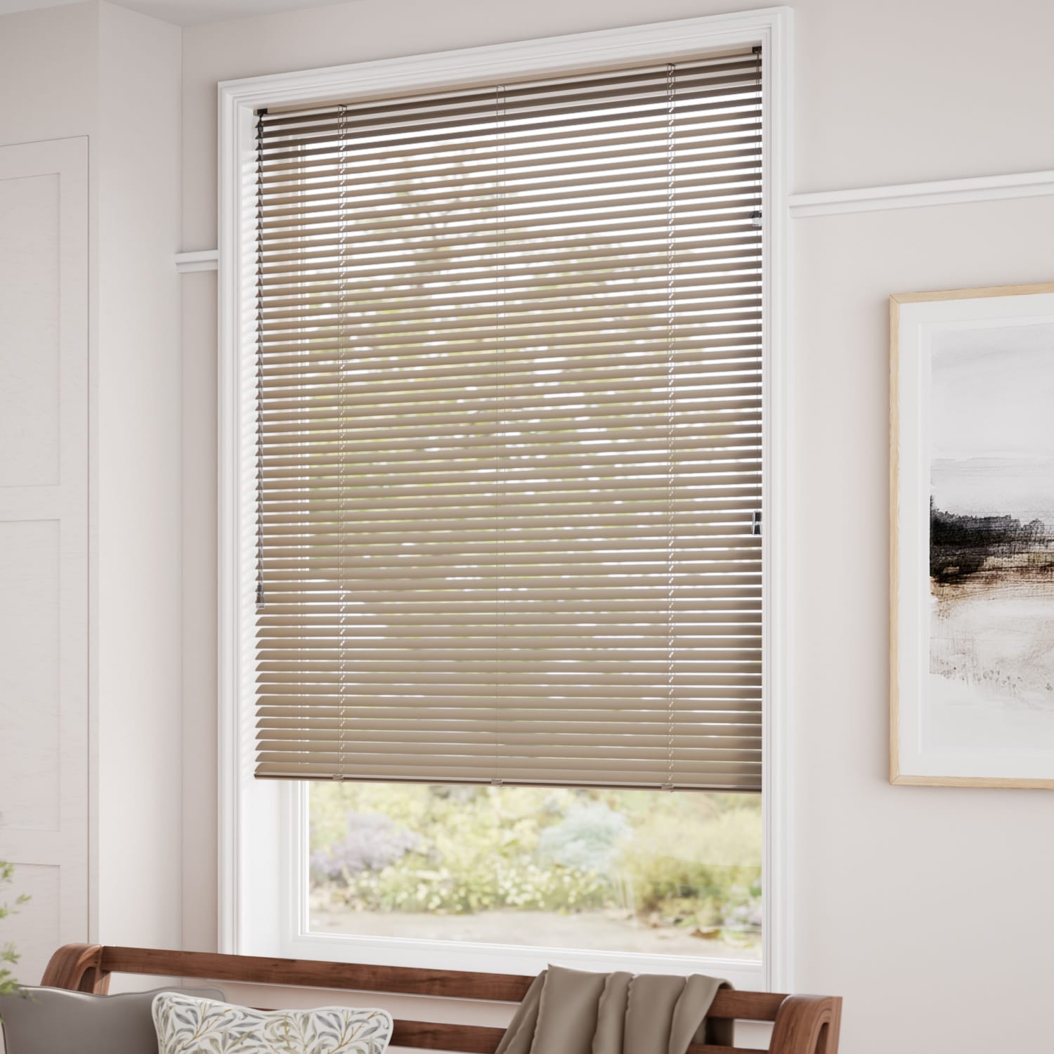 ColorizedZoom Spirit Cappuccino Venetian Blind - 25mm Slat 8184