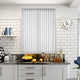 Colorized Alloro Snowdrop Vertical Blind 8193
