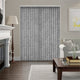Colorized Welwyn Mottled Grey Vertical Blind 8222