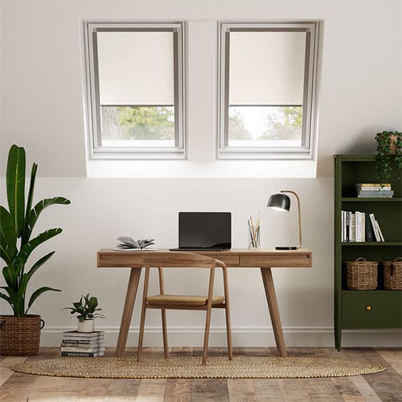 Colorized Expressions Chalk  Blackout Blind for VELUX® Windows