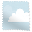 ColorizedSwatch Expressions Blue Clouds Blackout Blind for VELUX® Windows sample image 8246