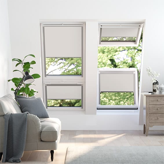 Colorized Expressions Vista Grey Blind for VELUX® Windows
