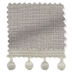 ColorizedSwatch Quintessence Paloma & Stone Trimmed Roman Blind sample image 8953