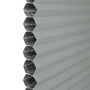 ColorizedPLA Electric DuoShade Cordless Nickel Grey Thermal Blind 9035