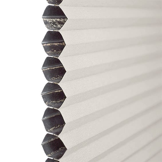 ColorizedPLA Electric DuoShade Cordless Grey Thermal Blind 9031