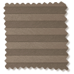 ColorizedSwatch Electric DuoShade Cordless Chocolate Thermal Blind sample image 9028