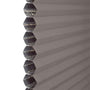 ColorizedPLA Electric DuoShade Cordless Dark Grey Thermal Blind 9029