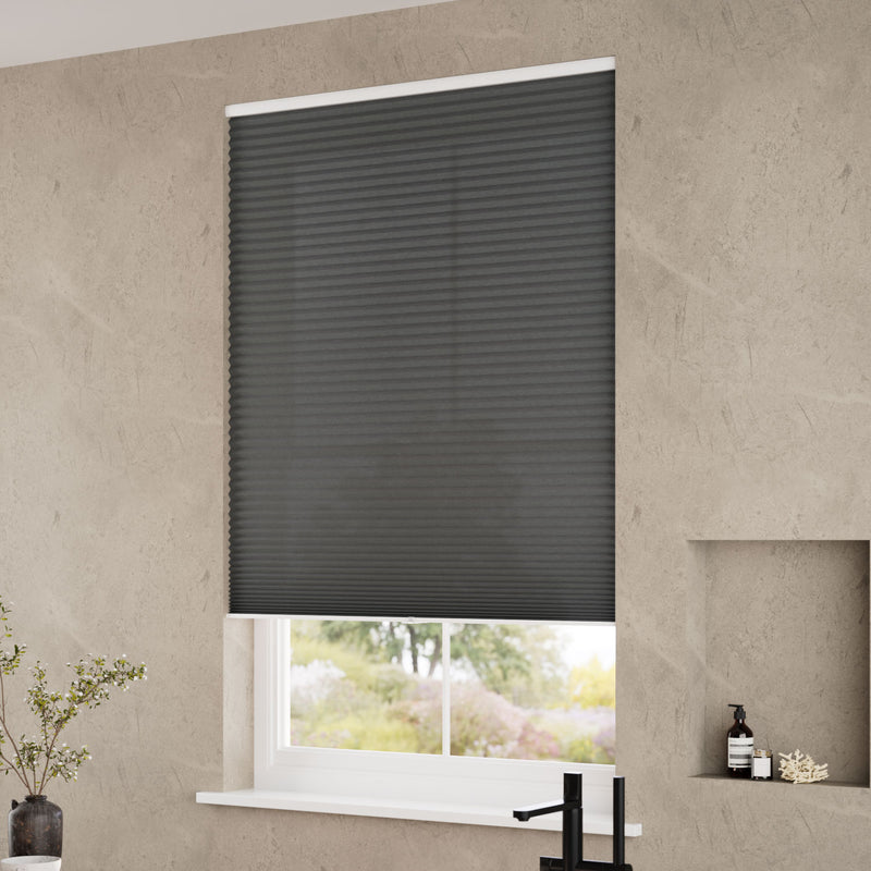 ColorizedZoom Electric DuoLight Cordless Anthracite Thermal Blind 9044