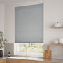 ColorizedZoom Electric DuoLight Cordless Nickel Grey Thermal Blind 9049