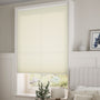 ColorizedZoom Electric DuoLight Cordless Clotted Cream Thermal Blind 9057