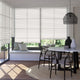 Colorized Electric DuoLight Cordless Pearl Thermal Blind 9059