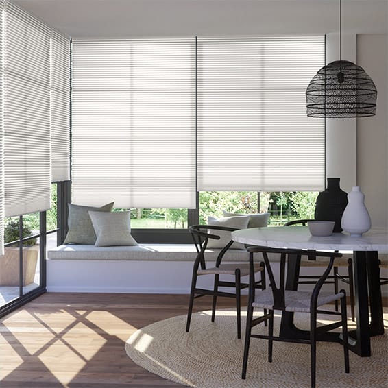 Colorized Electric DuoLight Cordless Pearl Thermal Blind 9059