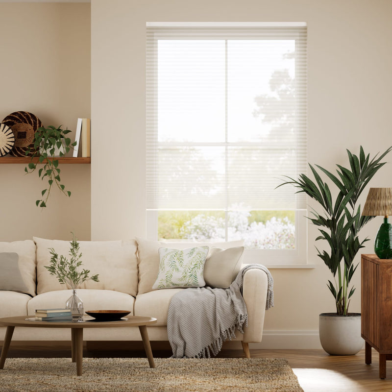 Colorized Electric DuoVoile Cordless Snow Thermal Blind 9060