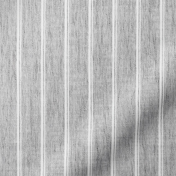 ColorizedPLA Petra Stripe Soft Grey Curtains 9070