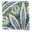 ColorizedSwatch Attingham Forest Green Curtains sample image 9071